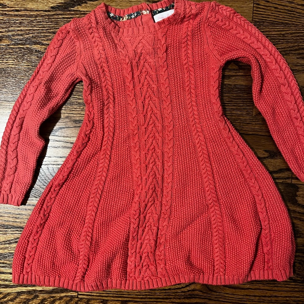 Girl sweater dress